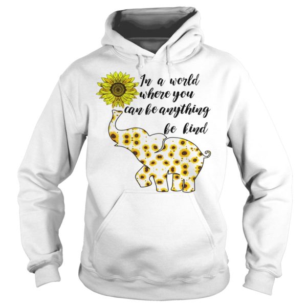 In A World Where You Can Be Anything Be Kind Shirt Hoodies
