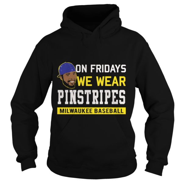Jeremy Jeffress On Fridays We Wear Pinstripes Hoodies