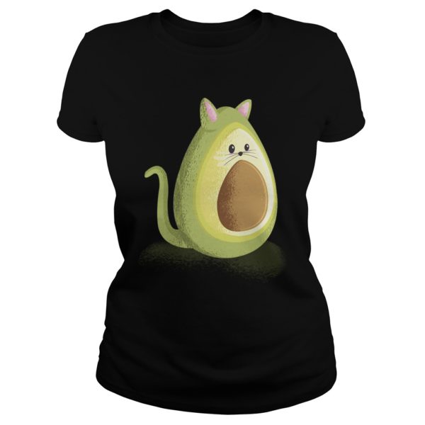 Meow Avogato Cat Avocado Cat Face Ladies