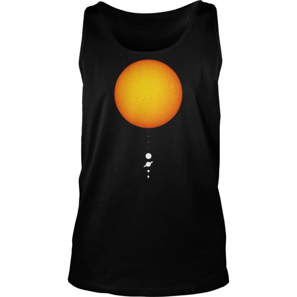 Minimal Solar System Shirt Tank Top