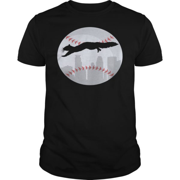 Minneapolis Minnesota Squirrel Silhouette Shirt