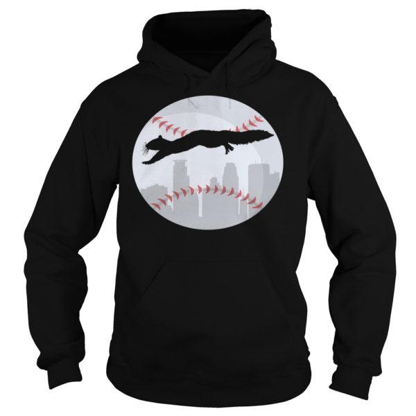 Minneapolis Minnesota Squirrel Silhouette Shirt Hoodies