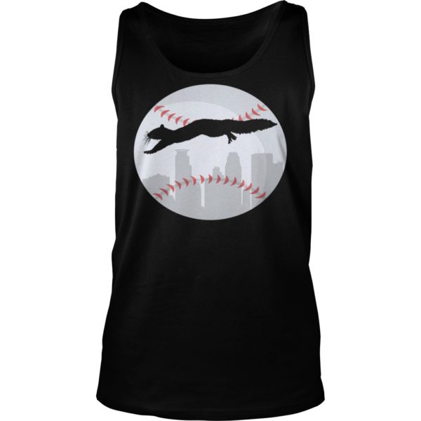 Minneapolis Minnesota Squirrel Silhouette Shirt Tank Top