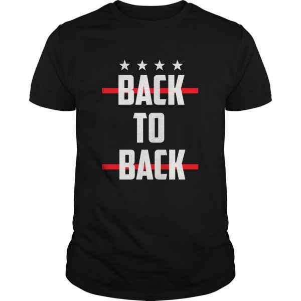 National Womens Soccer Back To Back four stars 2019 Shirt