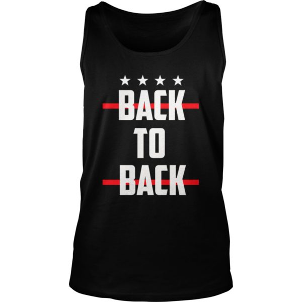 National Womens Soccer Back To Back four stars 2019 Shirt Tank Top