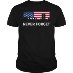 Never forget Patriotic 911 American Flag Shirt