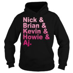 Nick Brian Kevin Howie Aj Straight Through My Heart Shirt Hoodies