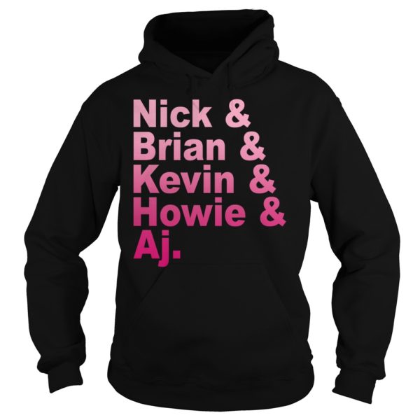 Nick Brian Kevin Howie Aj Straight Through My Heart Shirt Hoodies