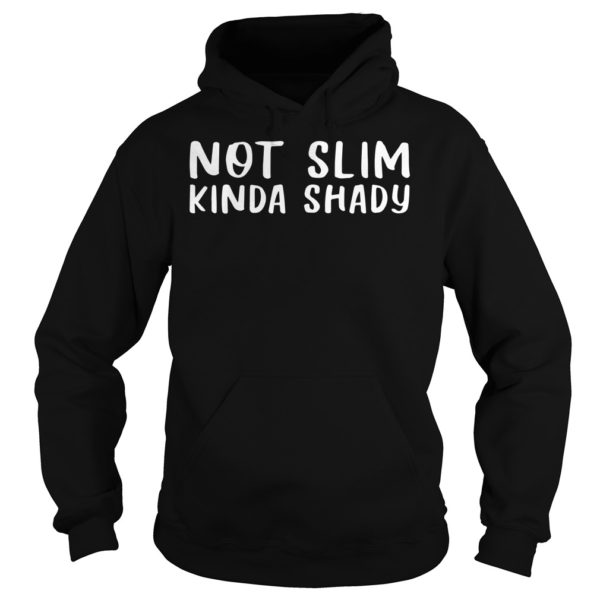 Not Slim Kinda Shady Shirt Hoodies