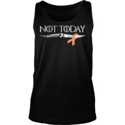 Not Today Games Of Thrones Uterine Cancer Tank Top