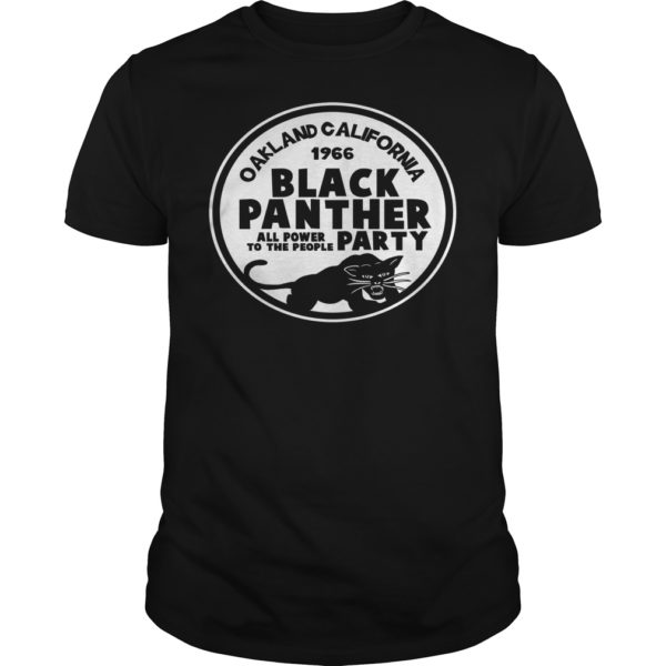 Oakland California 1966 Black Panther Party Shirt