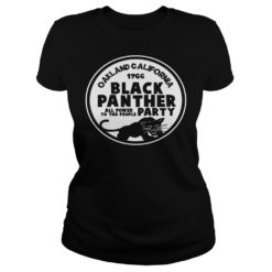 Oakland California 1966 Black Panther Party Shirt Ladies