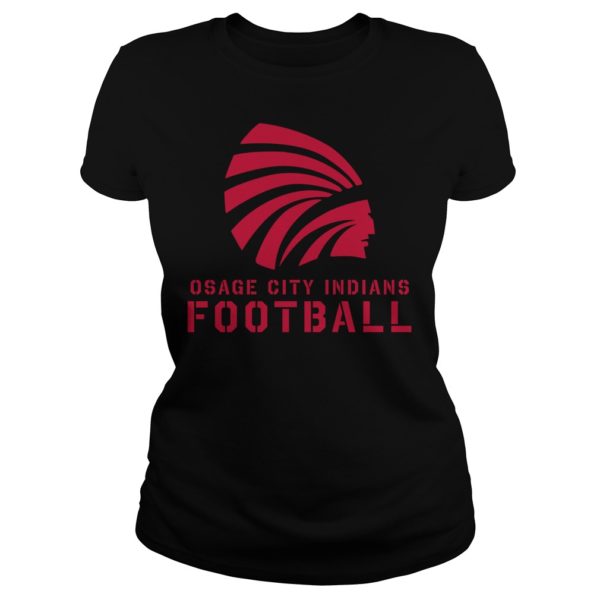 Osage City Indians Football Shirt Ladies
