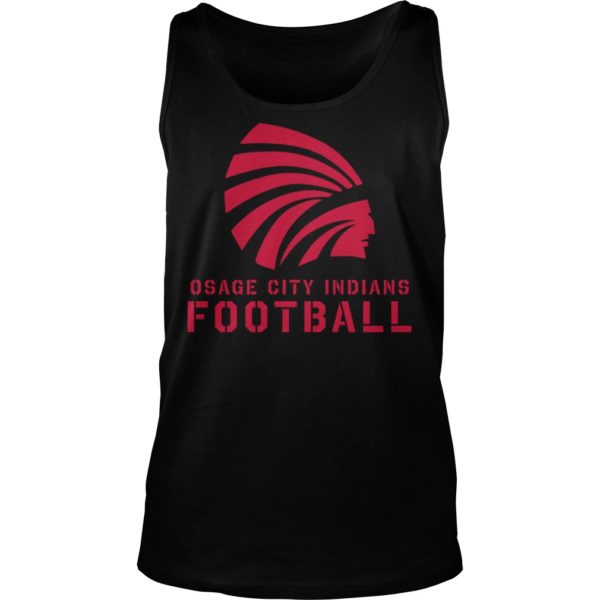 Osage City Indians Football Shirt Tank Top