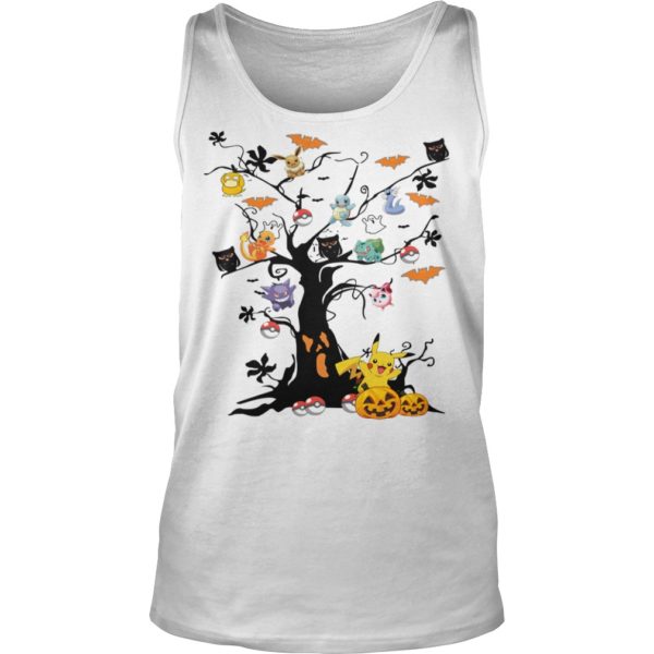 Pokemon Halloween Tree 2019 Shirt Tank Top