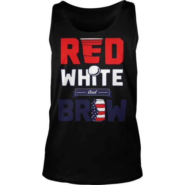 Red White And Brew Shirt Tank Top