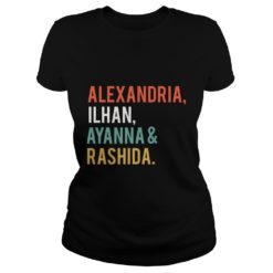 SQUAD Alexandria Ilhan Ayanna Rashida Women in Congress Shirt Ladies