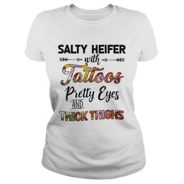 Salty Heifer With Tattoos Pretty Eyes And Thick Thighs Ladies
