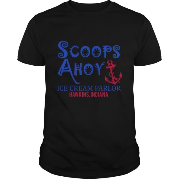 Scoops Ahoy Ice Cream Parlor 80'S Retro Shirt