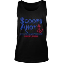 Scoops Ahoy Ice Cream Parlor 80'S Retro Shirt Tank Top