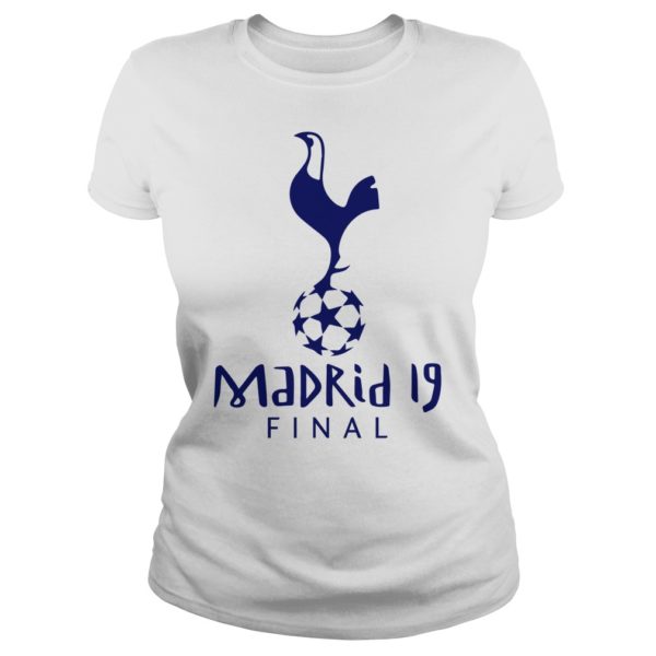 Spurs Soccer Tottenham Champion League Madrid 2019 Ladies