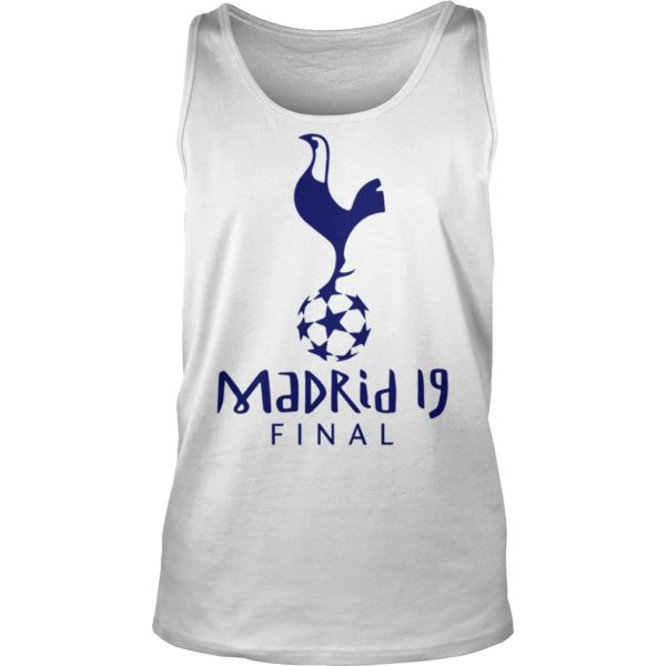 Spurs Soccer Tottenham Champion League Madrid 2019 Tank Top