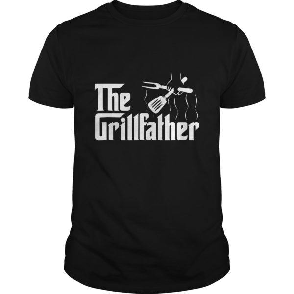 The Grillfather BBQ Grill & SmokerBarbecue Chef T - Shirt