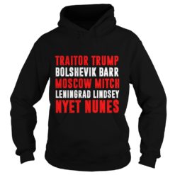 Traitor Trump Moscow Mitch Leningrad Lindsey Russian Rand Hoodies