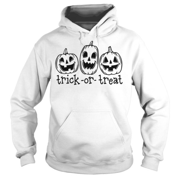 Trick or Treat Pumpkin Halloween Shirt Hoodies