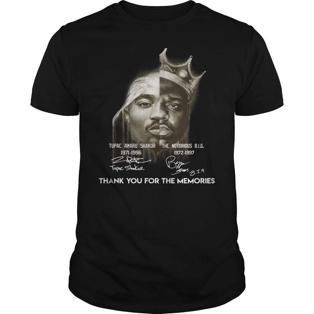Tupac Amaru Shakur Notorious Big Rapper Legend Signed Shirt Tupac Amaru Shakur Notorious Big Rapper Legend Signed Shirt