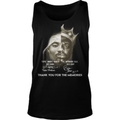 Tupac Amaru Shakur Notorious Big Rapper Legend Signed Shirt image Tupac Amaru Shakur Notorious Big Rapper Legend Signed Shirt Tank Top