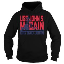 USS John S McCain Support our Vets! Hoodies