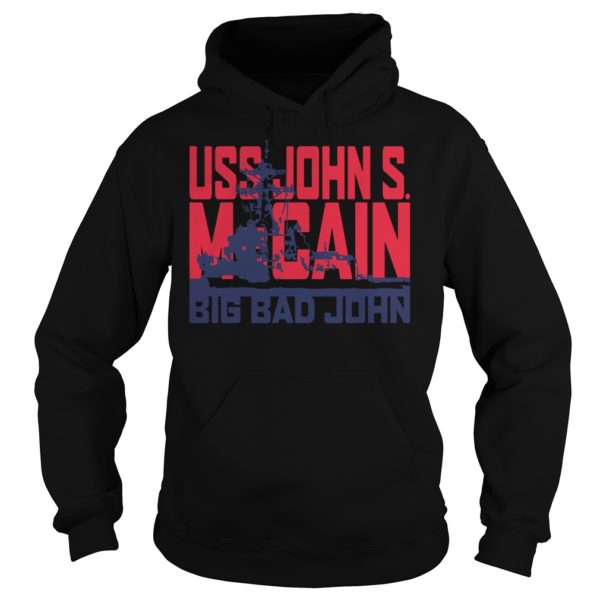 USS John S McCain Support our Vets! Hoodies