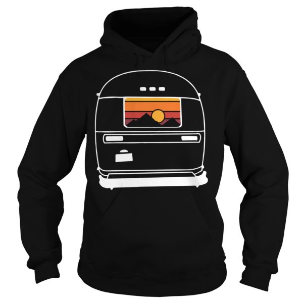 Vintage 1970's Argosy Camper Retro Trailer Design Shirt Hoodies