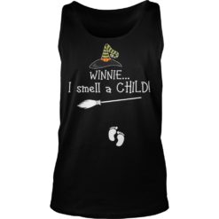 Winnie I Smell A Child Pregnancy Halloween Shirt Tank Top