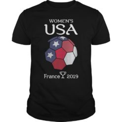 Women USA Soccer France 2019World Tournament T - Shirt