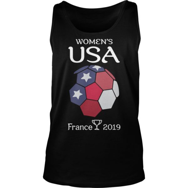 Women USA Soccer France 2019World Tournament Tank Top