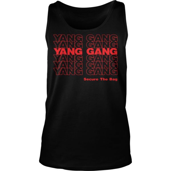 Yang Gang Secure The Bag Shirt Tank Top