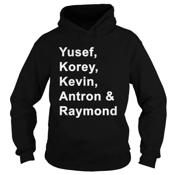 Yusef, Korey, Kevin, Antron et Raymond Hoodies
