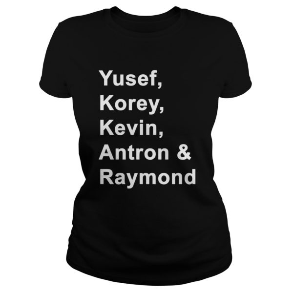 Yusef, Korey, Kevin, Antron et Raymond Ladies