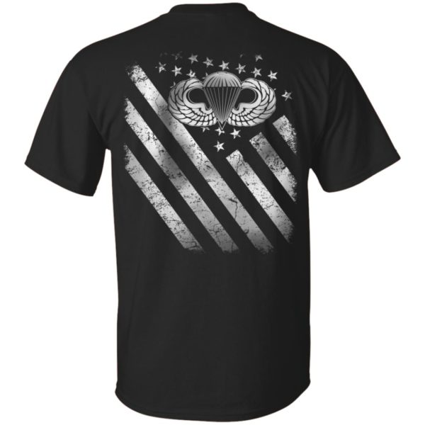 redirect 18 600x600px Airborne T Shirt: Airborne Flag T Shirt