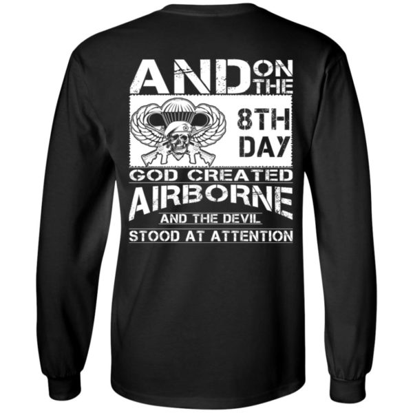 redirect 2 600x600px And on the 8th day god created Airborne T Shirt, Hoodies