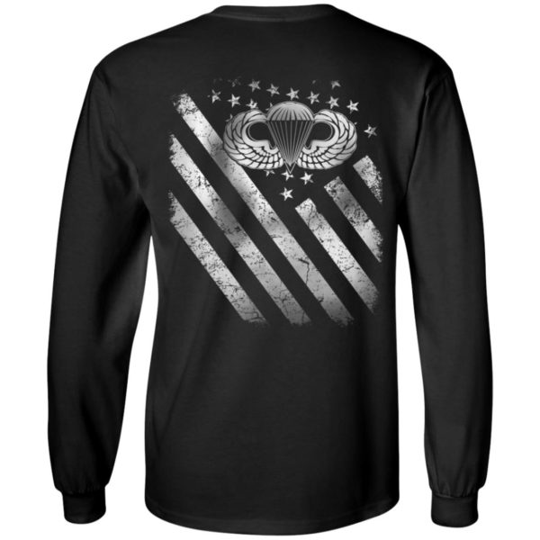 redirect 22 600x600px Airborne T Shirt: Airborne Flag T Shirt