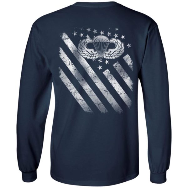 redirect 24 600x600px Airborne T Shirt: Airborne Flag T Shirt