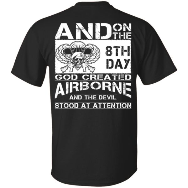 redirect 600x600px And on the 8th day god created Airborne T Shirt, Hoodies
