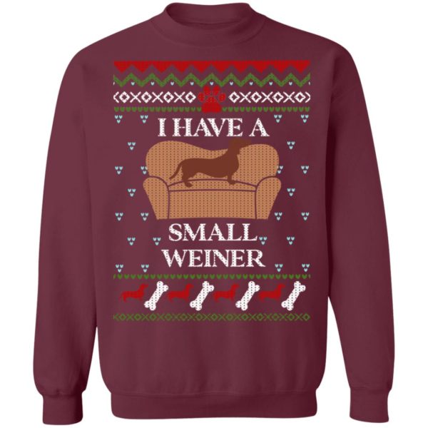 redirect11062021231132 3 600x600px I Have A Small Weiner Dachshund Christmas Sweatshirt