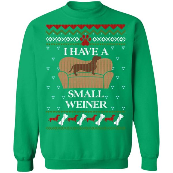 redirect11062021231132 8 600x600px I Have A Small Weiner Dachshund Christmas Sweatshirt
