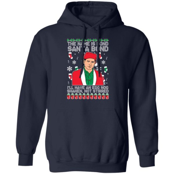 redirect11062021231134 21 600x600px Michael Scott The Name Is Bond Santa Bond Christmas Sweatshirt
