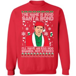 redirect11062021231134 27 247x247px Michael Scott The Name Is Bond Santa Bond Christmas Sweatshirt