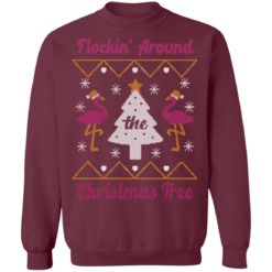 redirect11062021231137 5 247x247px Flocking Around Flamingo Christmas Tree Christmas Sweatshirt